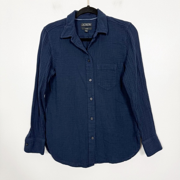 J. Crew Garçon classic double-gauze shirt size 2 - Picture 2 of 6